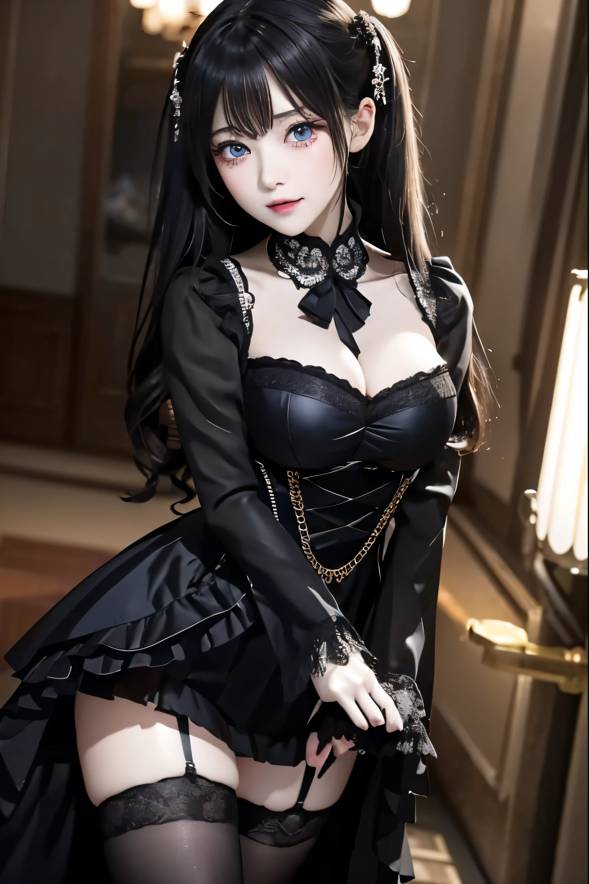 Hard Dark Gothic Makeup、Deep Night Sky、Horror、Black dark eyeshadow、cry、sad、Good skin radiance、Dark Gothicメイク、Dark smile、palace、The beauty of fragrance、24-years-old、Expressions of intense sexual pleasure、Embarrassed look、Dark Gothic、Obscene language、highest quality、Expression of sexual pleasure amid suffering、Drunk face、紫のMaid clotheysterious、Noble、The face of someone who is holding in the toilet、sexy、Loving smile、Twin tail hair、Right blue eye, Left eye is red、Super seductive pose、Platform Heel Shoes、Heavy makeup、Gothic Lolita Clothing、A little slimmer、Silver Hair、Long Hair Straight Hair、Cute Gothic Lolita Dress、Beautiful Face、elegant features、Fascinating face、Stained glass is the background、Chest glistening with sweat、The room is dark、goth long dress、Bell Sleeves、Wizard Sleeve、Decadent look、Sexually excited expression、Glossy thighs wet with water、Thighs that are wet and shiny with oil、Background of a room full of roses、sad expression、Rose Maiden、The embroidery is pink、The dress has pink embroidery、Thigh-high socks、Knee-high socks、Gentle expression、Dark black eyeshadow、despicable act、Stained glass and rose background、thighs are a little thin、Female Duo、Female couple、dark church background、Stained glass、Black metal world、Dark Castle、Dark Room、Slender body、upright、walk、Are standing、gothic long dresaid clothes、Victorian dresses、Her thighs glisten with sweat、My body is wet and shiny、Lots of glitter on the thighs、sweating、My thighs are sticky from sweating、Sweat glistens on the thighs, The whole body is sweaty and shiny、Quite sweaty、My thighs are sweaty、My thighs are so wet、My thighs are shining with sweat、A lot of sweat glistens all over the body、The thighs are the best、Thighs are glamorous、