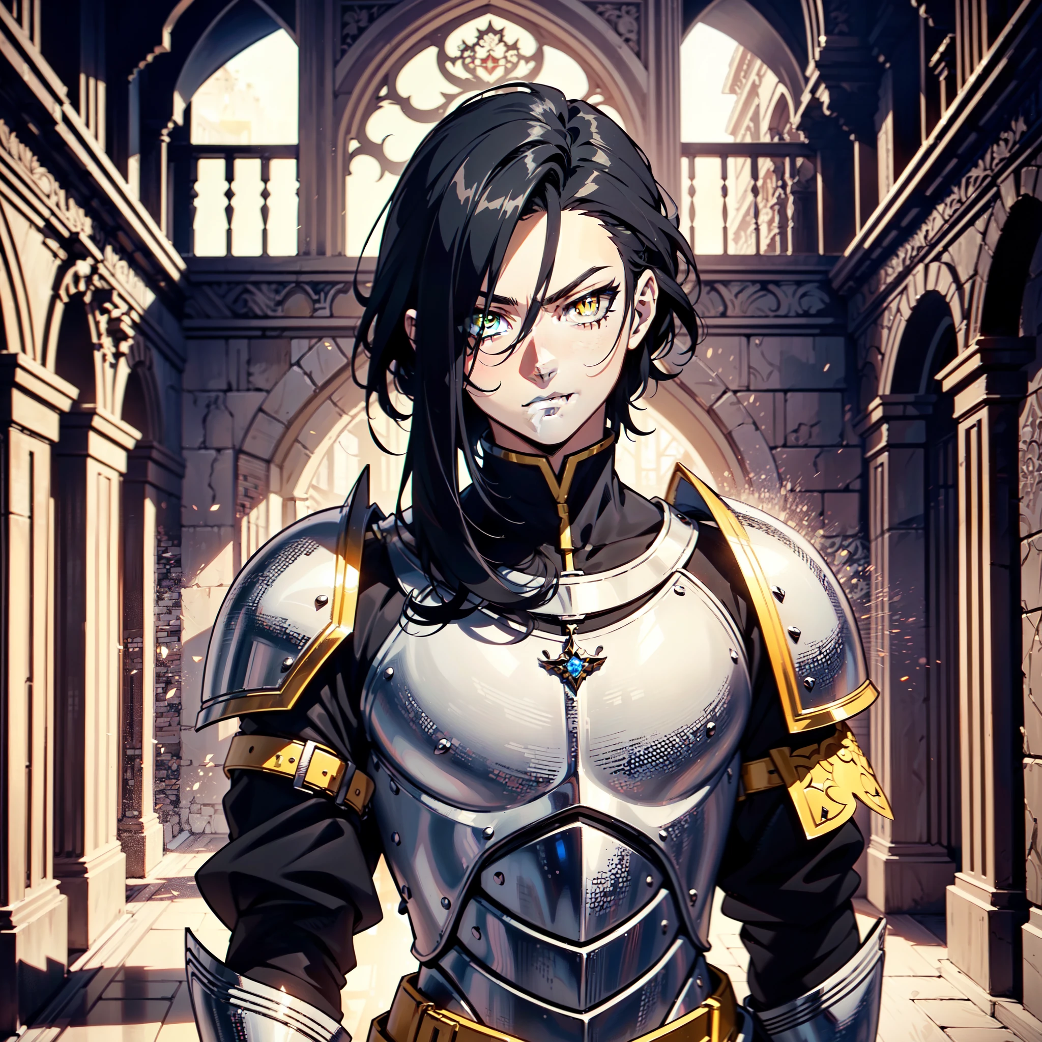 128K Ultra High Definition,
128K Ultra High Quality,
128K Ultra High Resolution,
Best Definition,
Best Quality,
Best Resolution,
Perfectly Detailed,
Perfectly Designed,
Extremely Detailed,
Extremely Designed,
Hyper Detailed,
Hyper Definition,
Hyper Quality,
Hyper Resolution,
Masterpiece,
(((Anime))),
Body Shot,
(((Boy))),
Handsome,
Muscular Body,
(((Black Mid Hair))),
(((Yellow Eyes))),
(((Hyper Detailed & Perfectly Designed With Ultra High Quality Warlord Armor))),
(((Inside Of Medieval Royal Palace Background Scenery))),