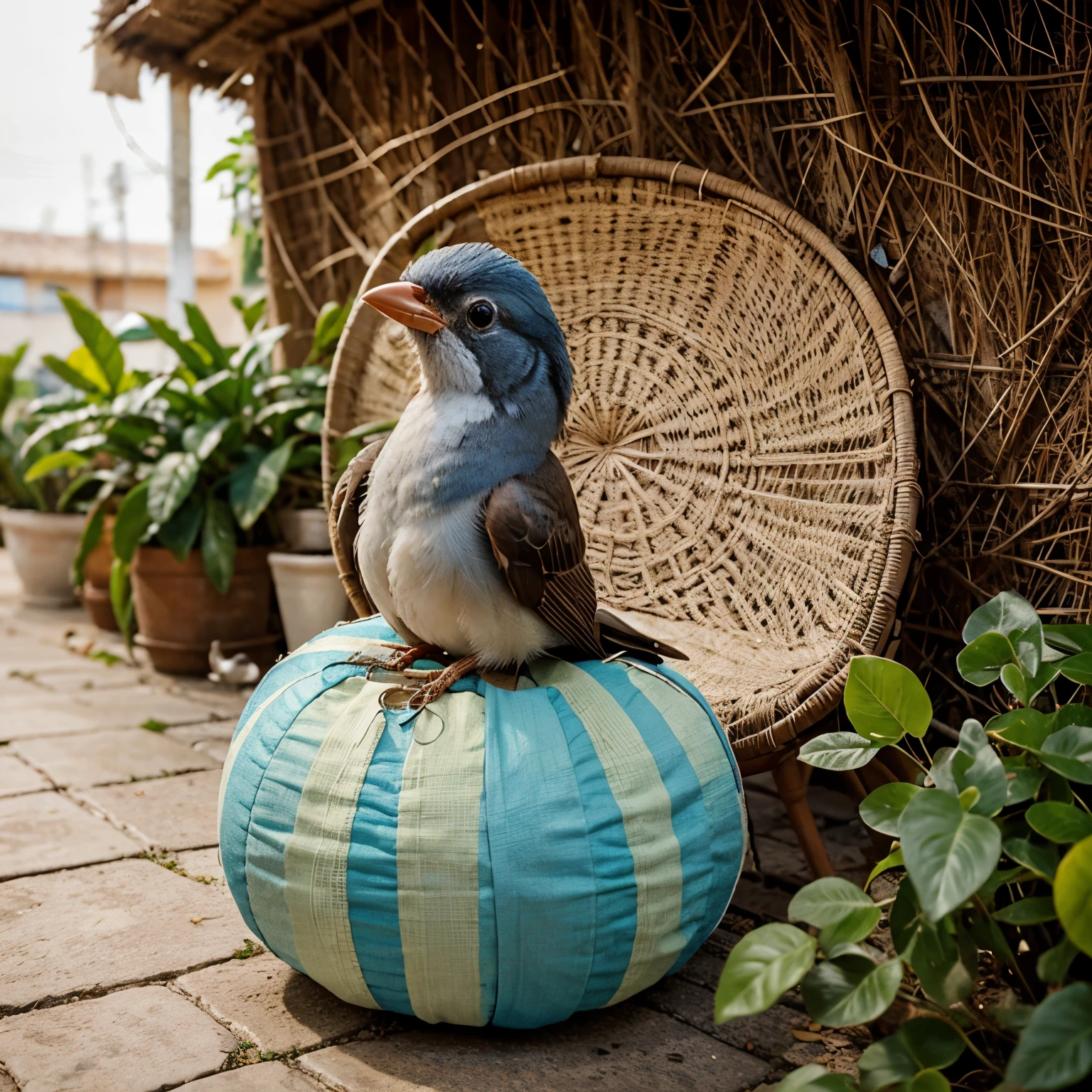 The little bird that forgot to sing, una pajarita hermosa esperando que cante