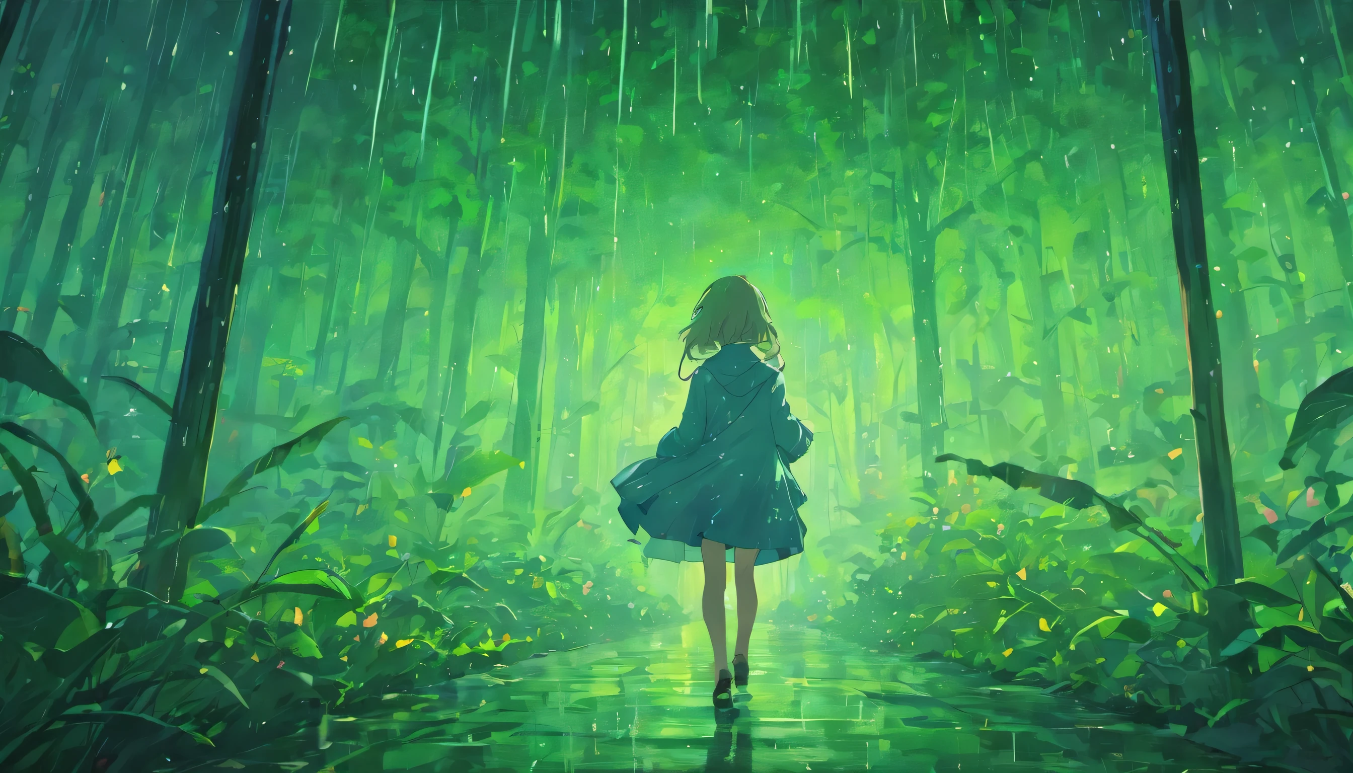 Rainy Day,windows,forest,rain drops