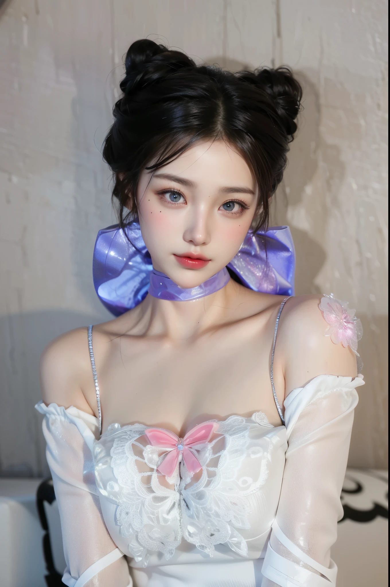 Game Art,Best image quality,Maximum resolution,8k,(A bust photo),(portrait),(Head close-up),(Rule of Thirds),Unreal Engine 5 rendering works,20 year old girl,((Queen)),The eyes are very detailed,(Large Breasts),Elegance and nobility,Movie Lighting,Ray Tracing,Game CG,((3D Unreal Engine)),OC rendering reflection mode,4K,Ultra-clear,Sensual,Translucent lace,Fair and plump figure,Pretty Face,Glossy Gel Coat,身着华贵礼服的Queen,Crystal Gem Crown,Necklace jewelry,blue eyes,The tattoo is very three-dimensional,Gorgeous and intricate tattoo designs,Ultra-clear portrait,Sexy thick lips(Red lipstick),
