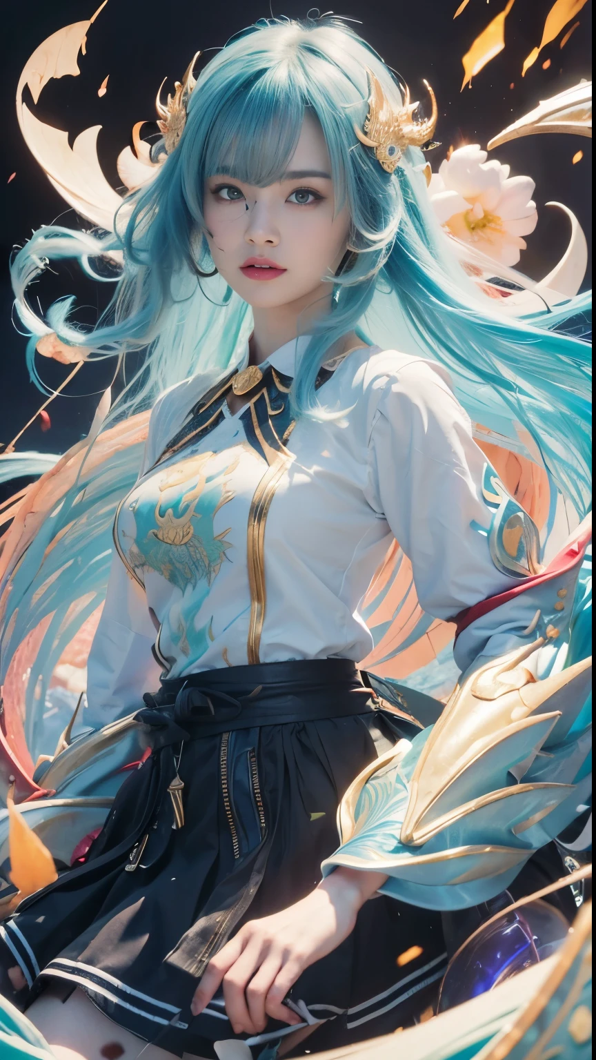 Full body portrait,  (masterpiece:1.2), (best quality), (ultra detailed), (8k, 4k, intricate),(full-body-shot:1), (highly detailed:1.2),(detailed face:1.2),(detailed background),detailed landscape, (dynamic angle:1.2), (dynamic pose:1.2), The Half Dragon Shyvana, ultimately intricate details, Purple scale skin, busty, Long hair, red armor, yellow eyes, (dragon scales:1.1) , tattoo, floating hair, 