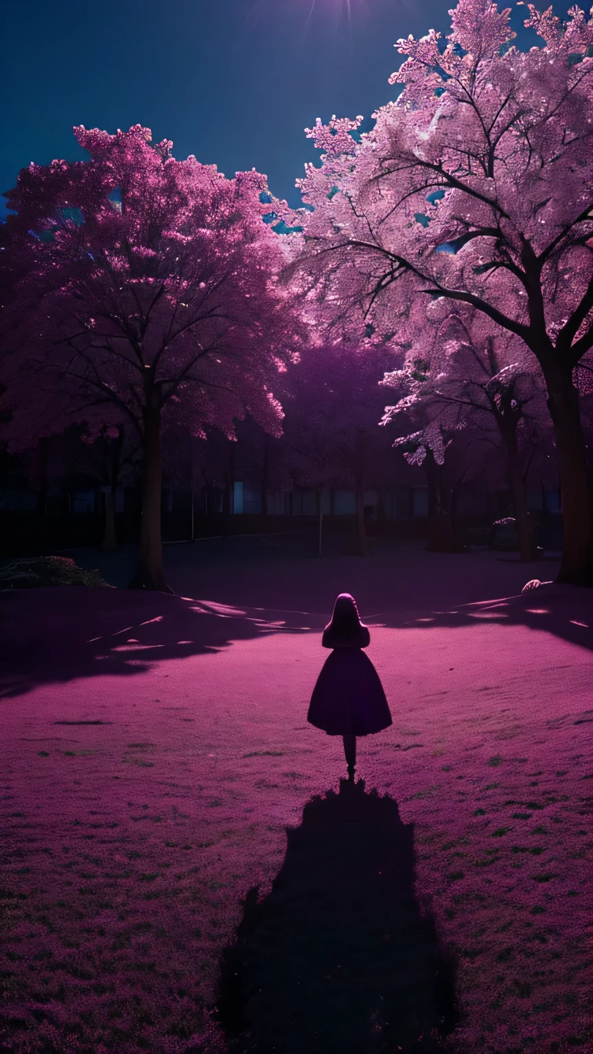 The absurd world, my ridiculous fantasies,Surrealistic imagery, dreamlike atmosphere,vibrant and contrasting colors, intricate and detailed elements, somber lighting, introspective composition,JnTrp photo of a college student, Purple-Pink Gradient,