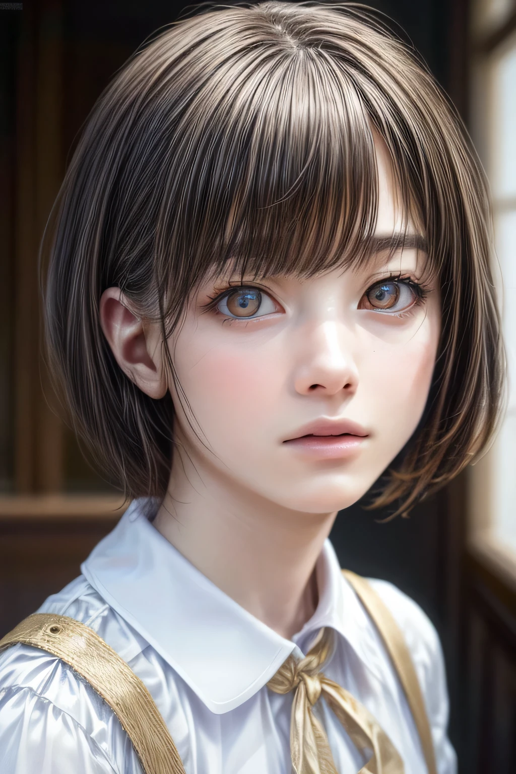 (NSFW:-1), (masterpiece:1.3), (8k, photorealistic, RAW photo, best quality: 1.4),
cinematic lighting,
(1boy), beautiful face, (realistic face),
beautiful hairstyle, (short hair :1.5),
realistic eyes, beautiful detailed eyes,
(realistic skin), beautiful skin,
(blouse),
absurdres, attractive,
ultra high res, ultra realistic, highly detailed,
golden ratio,