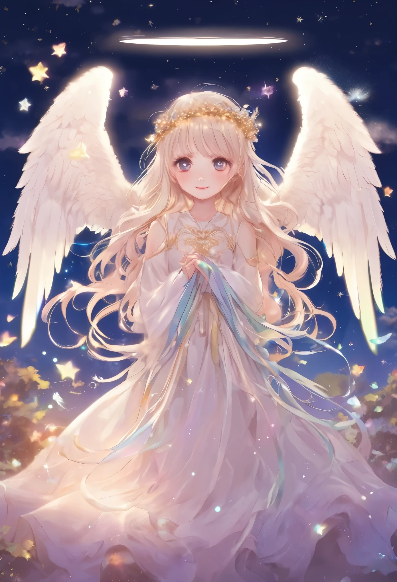 Aurora、Cute angel、Light、Mystical
