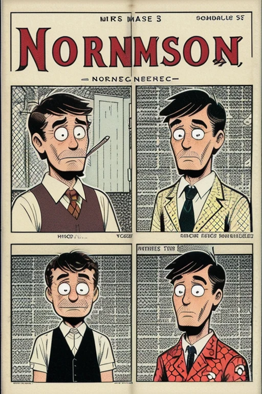 A classic comic strip with the title "Mr. Norrisom" (jonas chapter) 