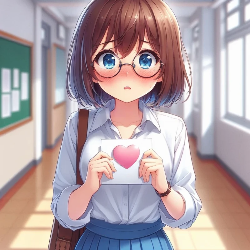 chica anime holding a heart in a school hallway, kawaii realista portrait, amante del anime, anime visual de una linda chica, cute chica anime, Moe anime art style, sakimi-chan, realista anime 3 d style, an chica anime, realista anime art style, realista , (chica anime), hermosa chica de secundaria anime, en un estilo anime, arte cg anime suave