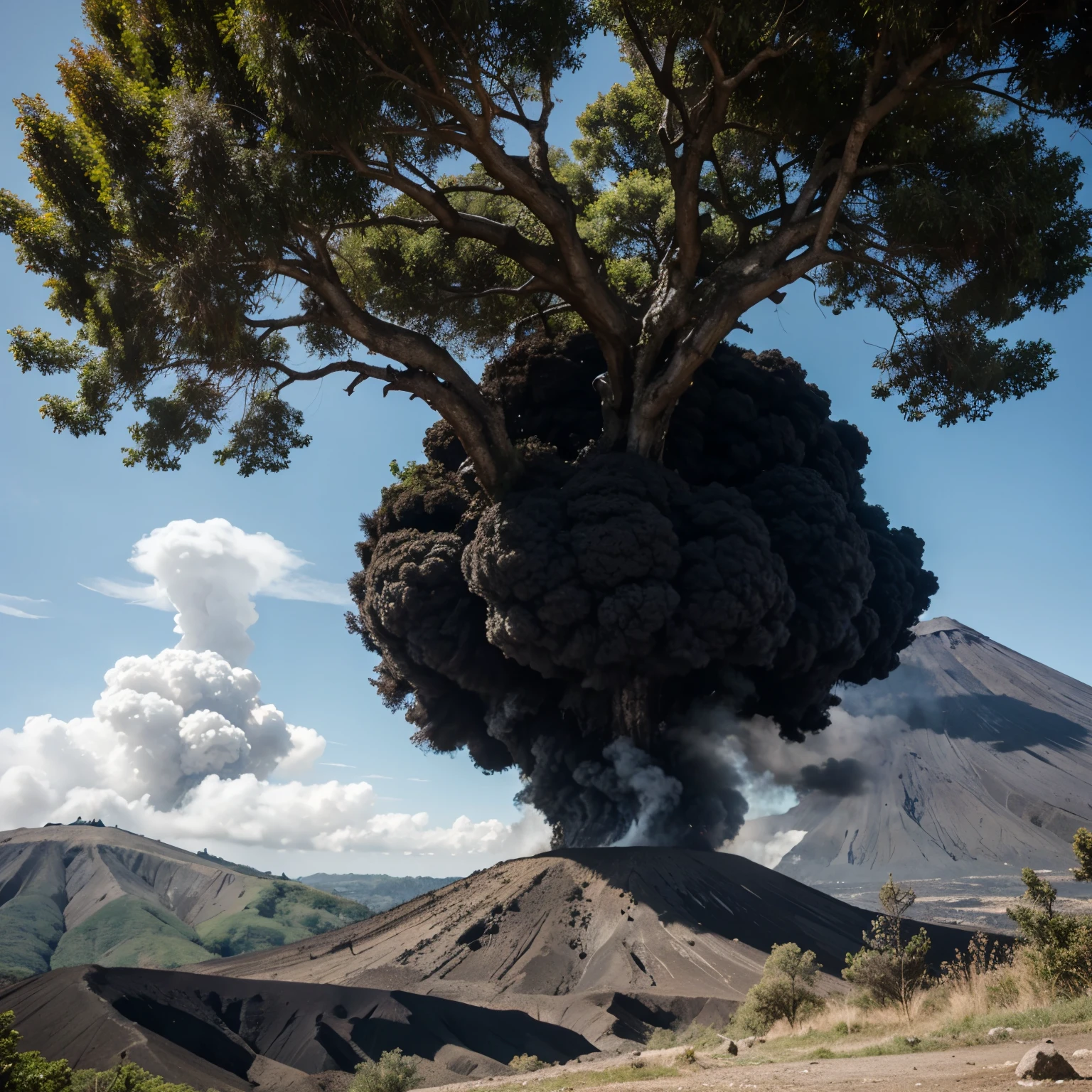 Arbre volcan