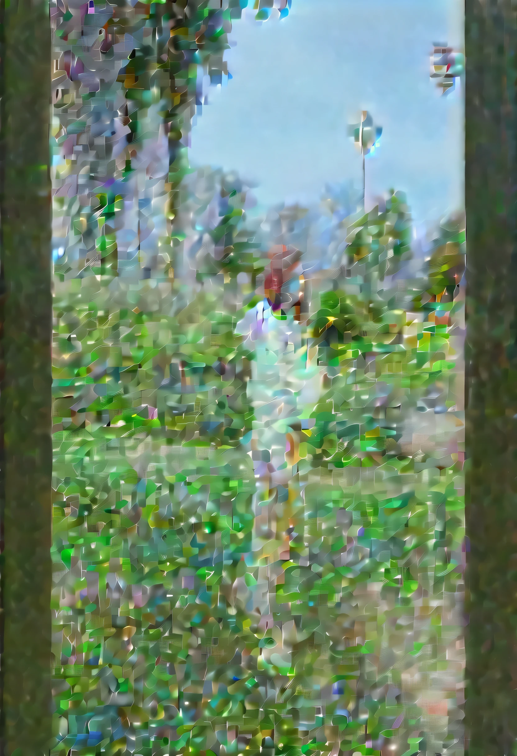 a woman standing in a field of flowers next to a bike, park in background, wearing a hoodie, realistic clothing, bicycle in background, photorealistic content