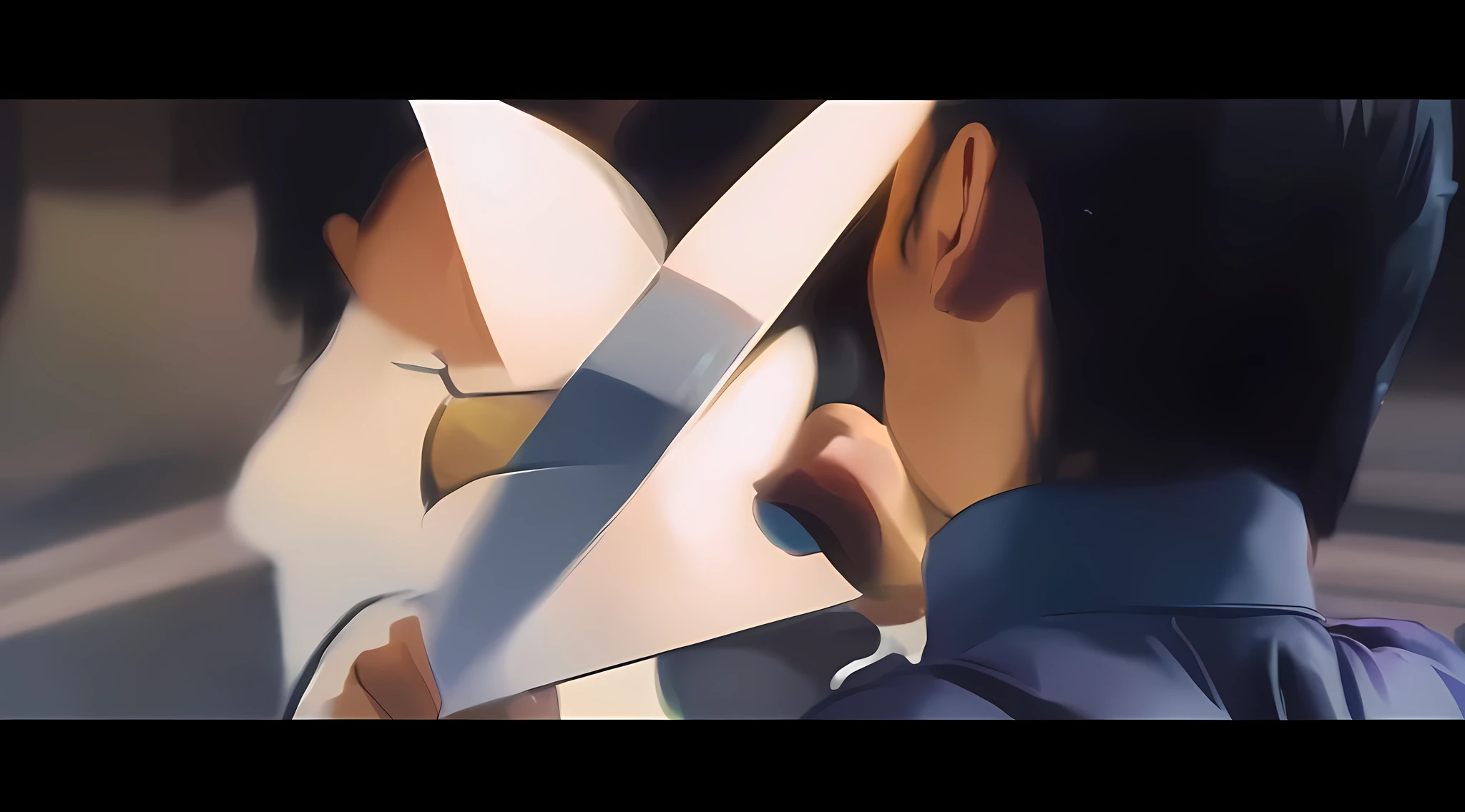 best quality, anime2d, anime, anime face,, results match the example image,, same background 