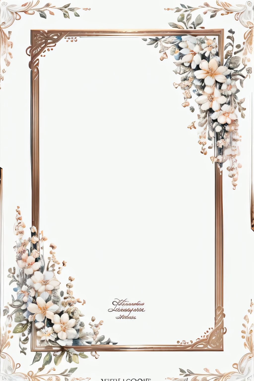Welcome Card: Masterpiece, Best Quality, (Perfectly Crafted:1.1), (High Detail:1.1), Opening Scene, Inviting, Colorful, Floral, Beautiful, Miniature Garden, Detailed Illustrations, Watercolor Paint, Realistic Textures, Hand-Drawn, Warm and Cozy Feel, Crisp White Background, Delicate Paisley Patterns, Personalized Message, Scripted Font, Ribbon Tie, Pleasing and Calming, Sets the Tone for a Memorable Event.