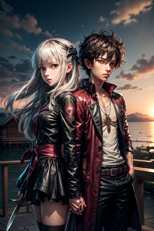 masterpiece, best quality, vampire family, full figure skinny mom whit old daughter, cinematic, moonlight night, best quality, full body shot, an elegant tall slender girl, 8k, perfect and deep shadows, detailed eyes, full body shot, high quality picture, high detailed background, HD shadows, (red glowing eyes:1.2), an evil grin, fangs are visible, pale skin, neodark, christinaricci-ti, chri5tinaricci9899, glowing eyes, thepit