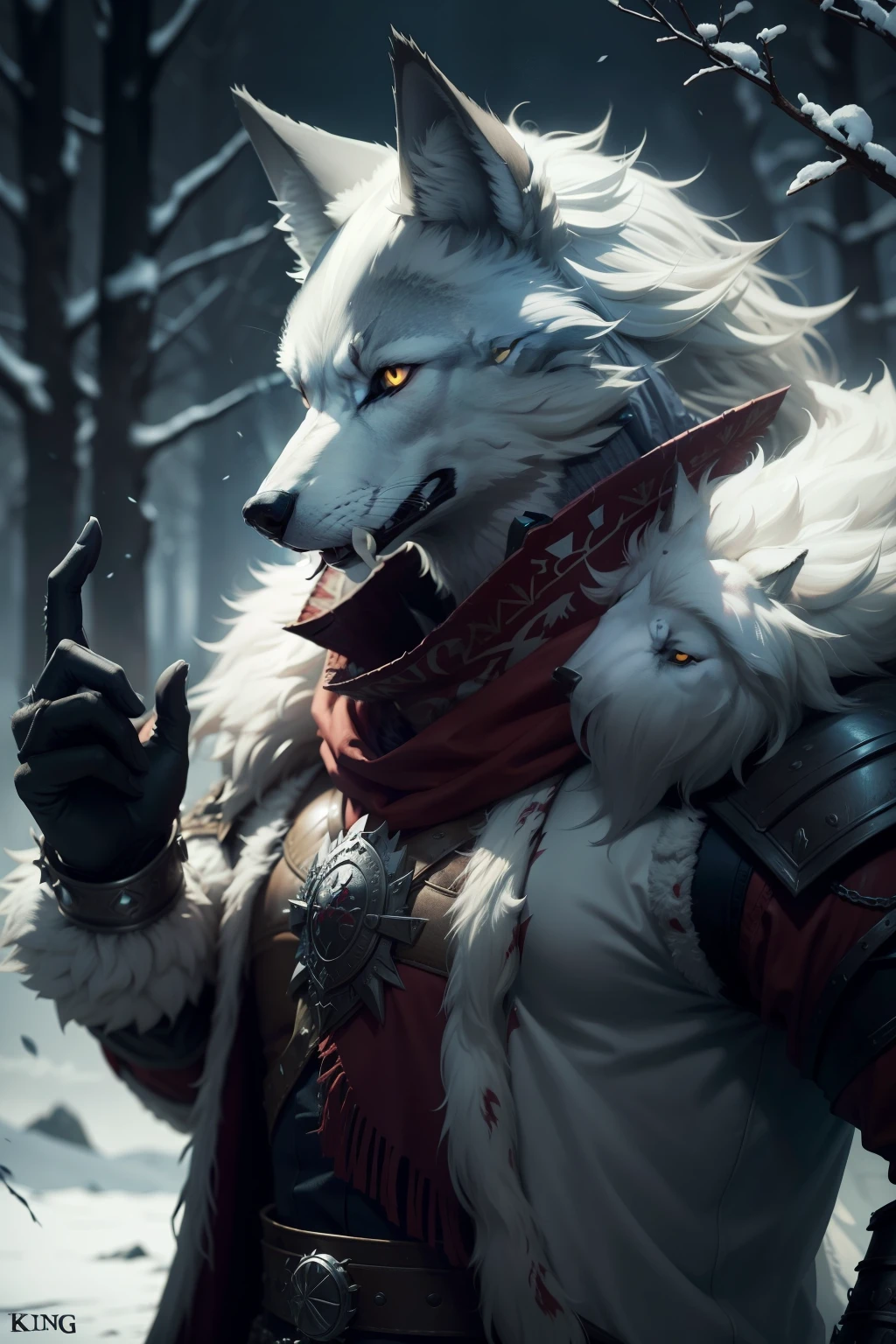 A wolf king