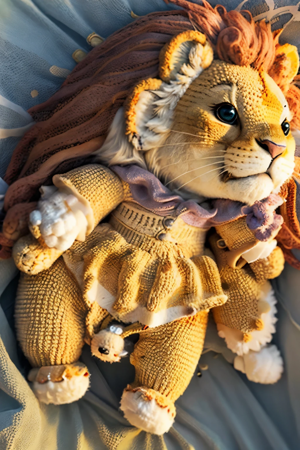 Surrealism、Dreamy cute lion(Fantasy creatures