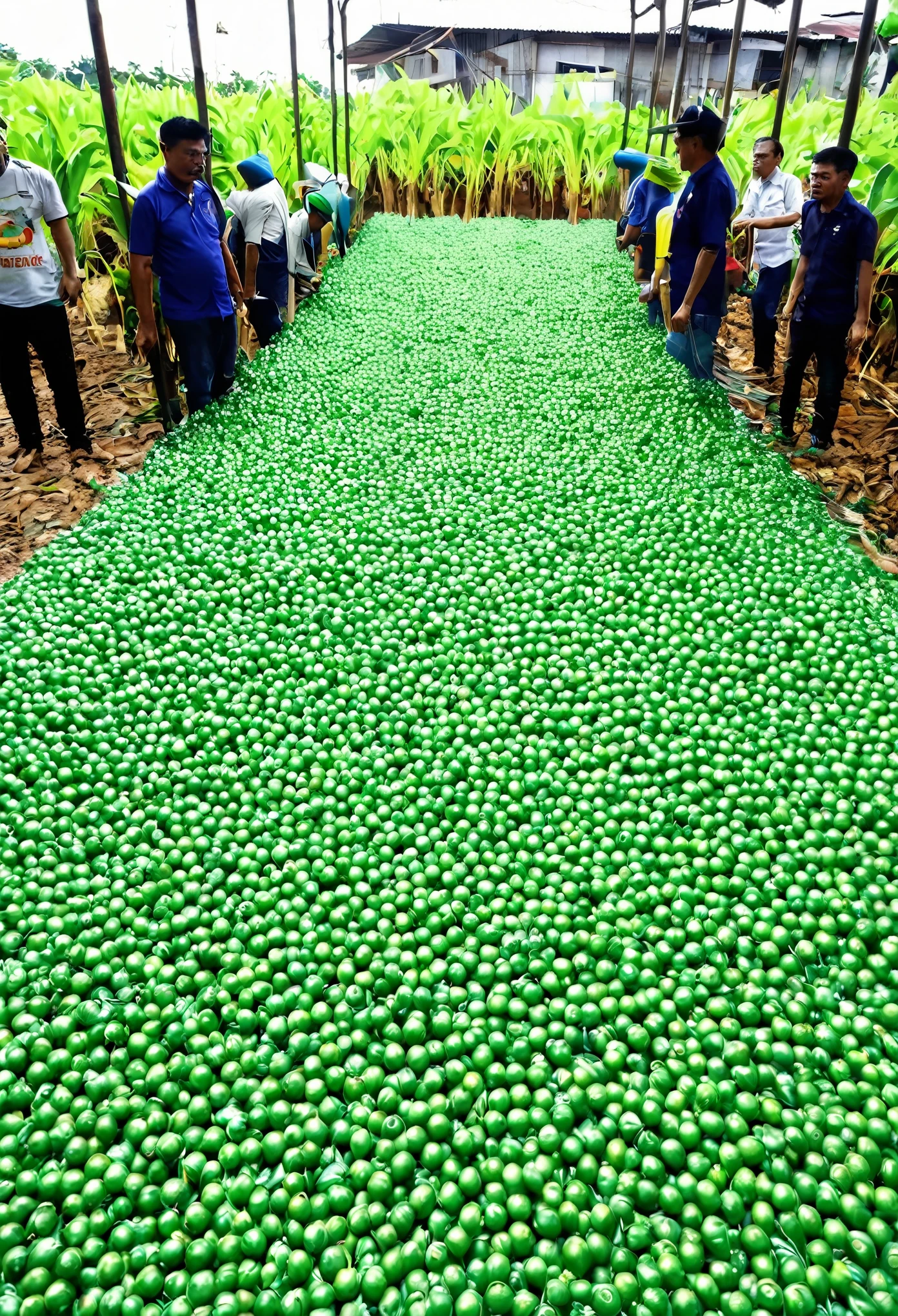 gambarkan secara detail cara kerja polybag otomatis untuk pembibitan kelapa sawit 