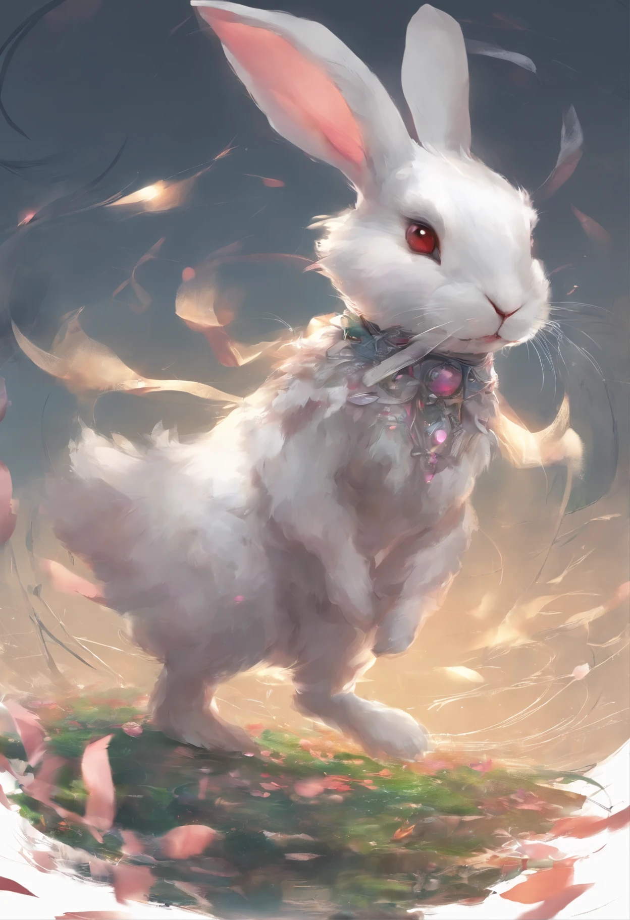 fractart style rabbit、masterpiece、Top quality、high quality、high resolution、16K、Raw、Ultra-high resolution、Ultra detailed、detail、Extremely refined、A highly detaild、