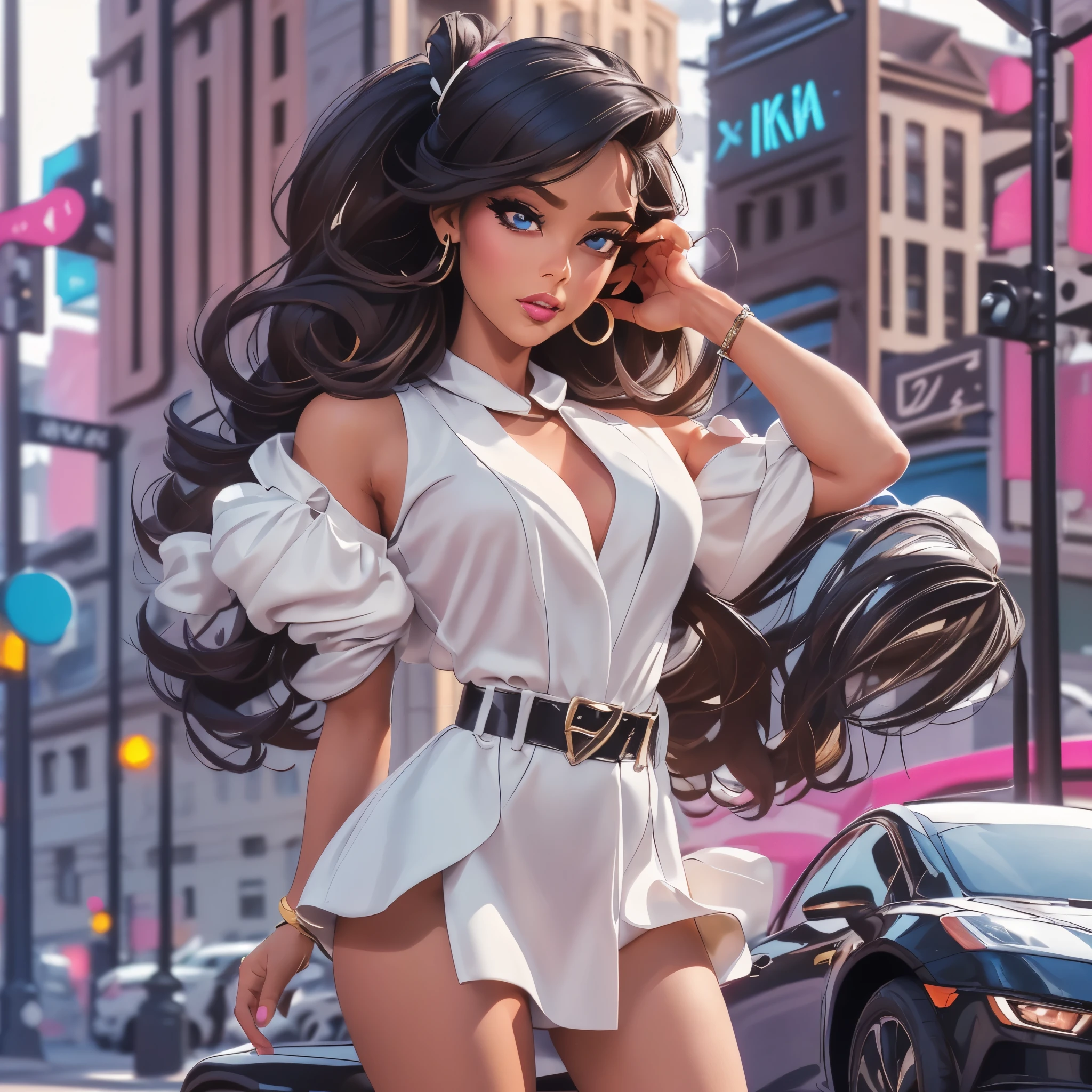 ((We have 4:1.8))、(4 sisters)、gal、(neon street)、(Four tall high school girls with model figures:1.7)、(Standing facing this), (best quality,4k,8k,highres,masterpiece:1.2),ultra-detailed,(realistic,photorealistic,photo-realistic:1.37),portraits,[close up],[women],[group],[short skirts],A close up of a group of women in short skirts, beautiful detailed eyes,beautiful detailed lips,extremely detailed faces,gorgeous makeup,stylish hairstyles,fashionable outfits,sassy poses,confident expressions,city backdrop,vibrant colors,soft lighting,colorful bokeh. ultra-high-quality. ultra detail.
