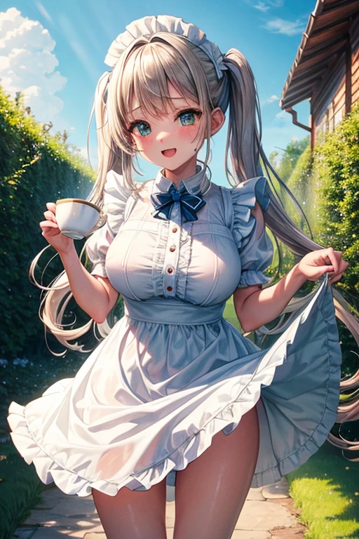 nsfw,remove wet seethrough white Color micro Cheer cute girls,big breast, jump up. spread leg,1 girl, Solo, 11 years old, , , Cute Girl,Best Quality, Ultra-detailed, 8K, High resolution, Alice in Wonderland, Twin tail, light green dress, frilled dress, white apron, frilled apron, garden, tea time,
information