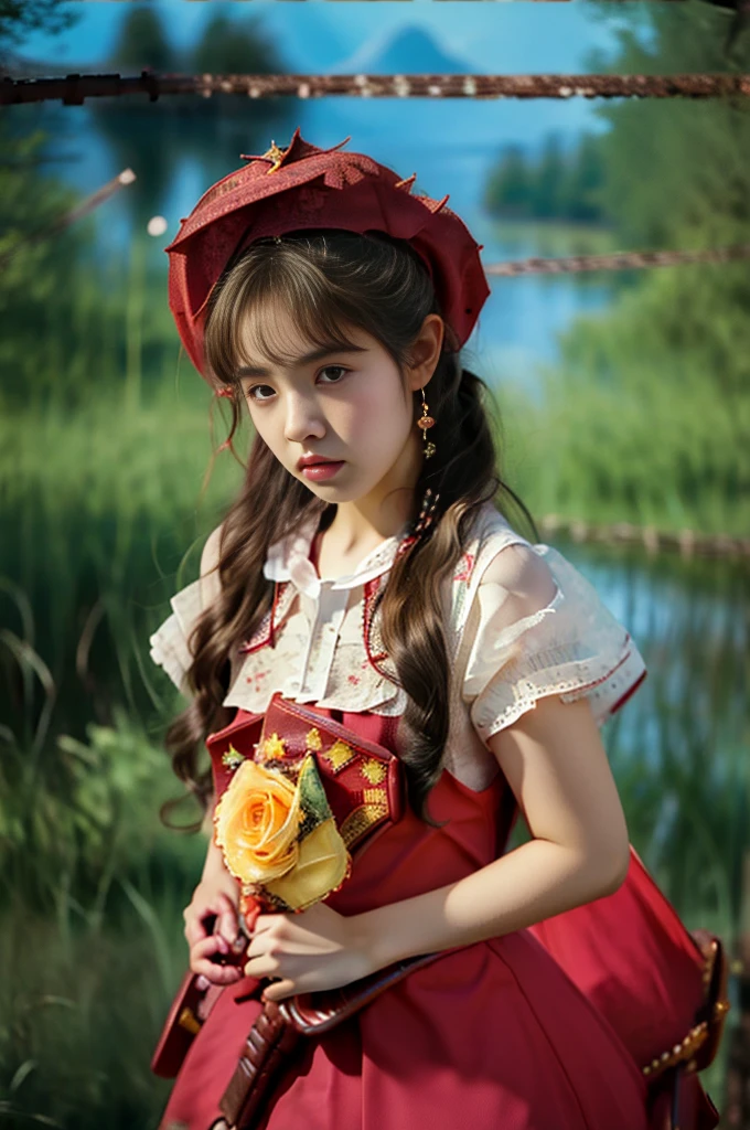 (Vision),(panoramic:1.5),(Wide-angle shooting:1.3),1girl, beauty, Wearing a rose-red Lolita magic dress,Beautiful eyes,Beautiful hair accessories,背景是beauty的魔法室,Lolita style,Second Dimension,Masterpiece,High quality and high resolution,comics,Small fresh, (cowboy shot:1.8), UHD, retina, ccurate, anatomically correct, textured skin, super detail, award winning, best quality, 8k