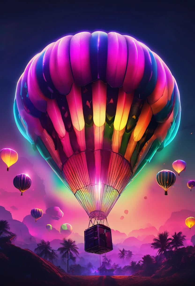 Airdrop hd , ultra hd , 8k, neon