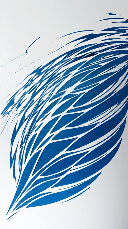 Kanze Water、abstract drawing、PAPERCUT