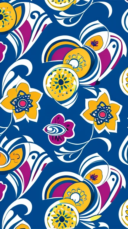 Arabesque pattern、abstract drawing、