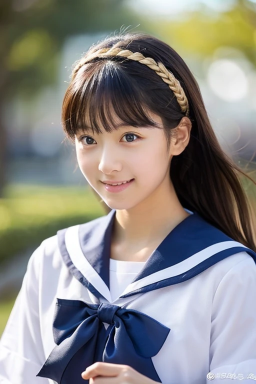 Beauty、Sailor suit、high school girl