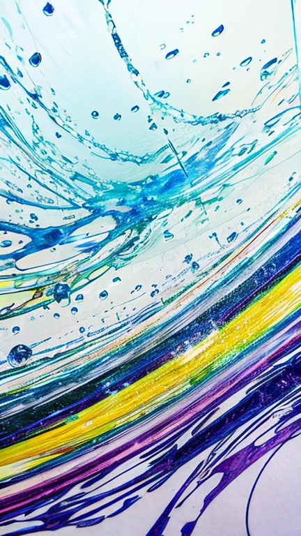 rain、abstract drawing、