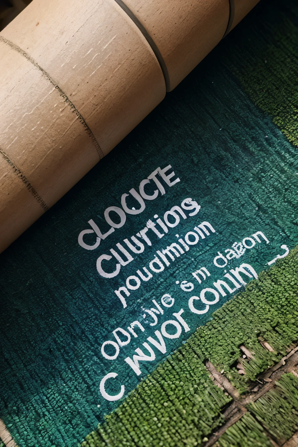 presenting the effects of consumption and production patterns on climate change and how to exemplify care for the environment. PUT A SLOGAN THAT CONNECTS TO YOUR DRAWING,
