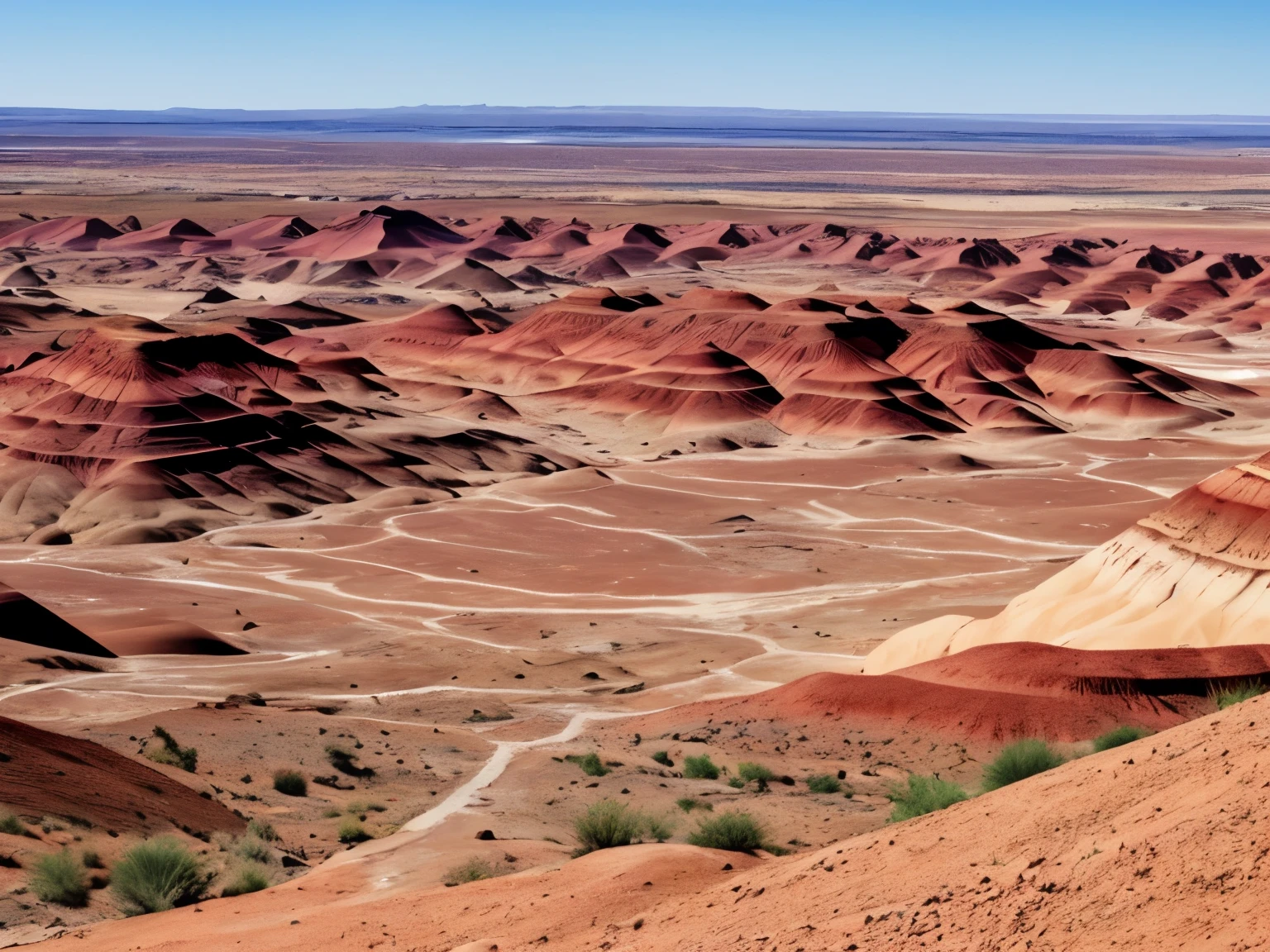 The painted desert.