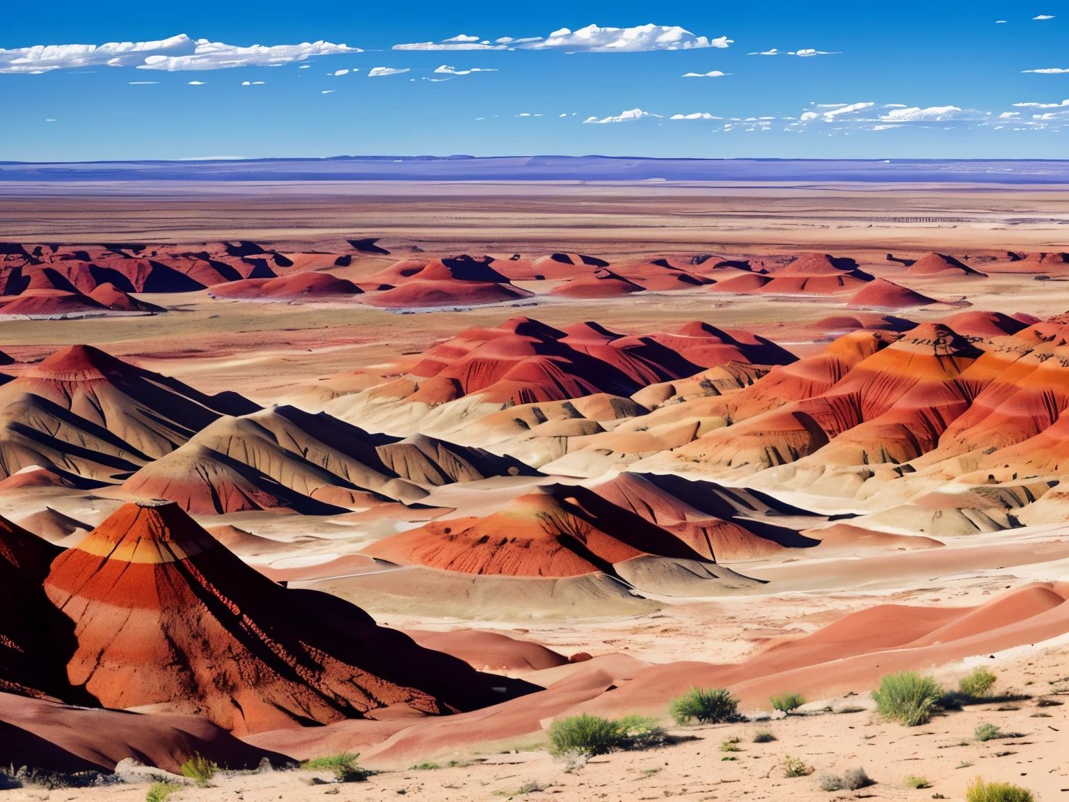 The painted desert.