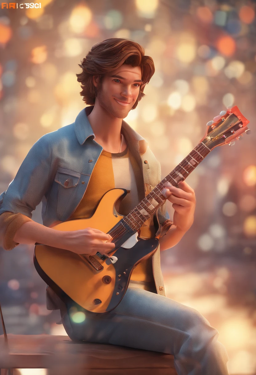 Close up portrait of a person holding a guitar in his hands, Holding a guitar, plays the guitar, Folk guitar in hand, Have a fork, With a forky, playing guitar onstage, Playing the guitar, Playing guitar, Man playing guitar, Playing a fork, guitarrist, lead guitar, plays the guitar, Holding a folk guitar, guitar solo