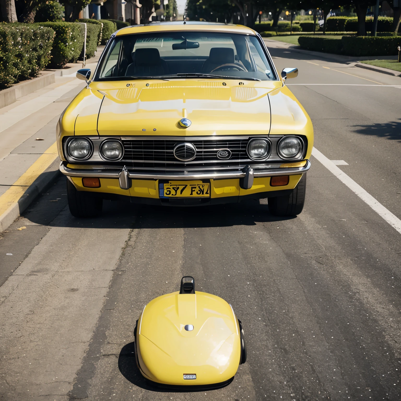 Spongebob car