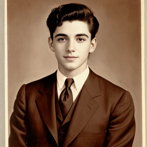 a handsome young Jewish man.