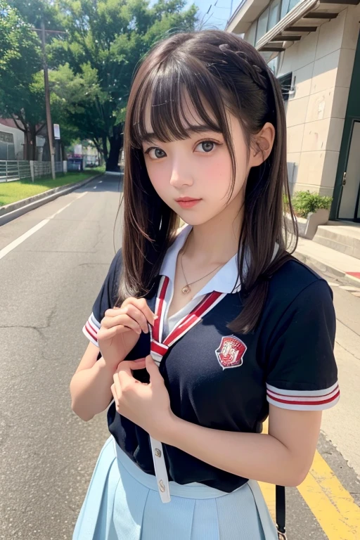 High school student gym uniform JK erotic breasts