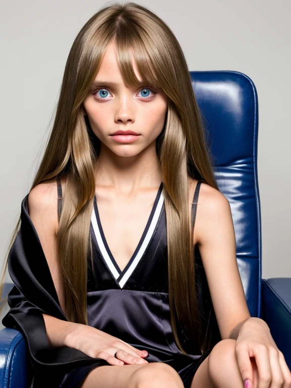 ((Abbey Lee))9 year old , transgender,with long hair, Lolicon,skinny, skinny legs, cleavage, sitting, nude body, nipples, pussy