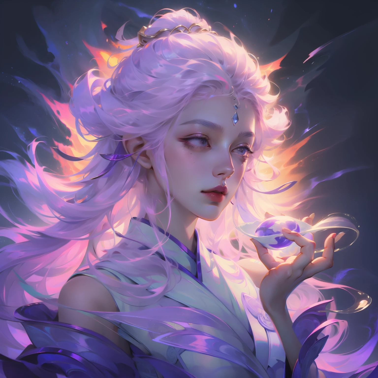 A girl, Chinese Clothing, whole body, Sunlight, Clear face, masterpiece, Super Detail, Epic creation, Ultra HD, high quality, Extremely detailed, official art, 8K Wallpaper, Super Detail, 32k
