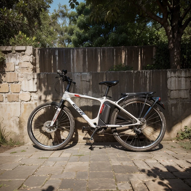Crea una imagen de 1280px x 402px de una bicicleta