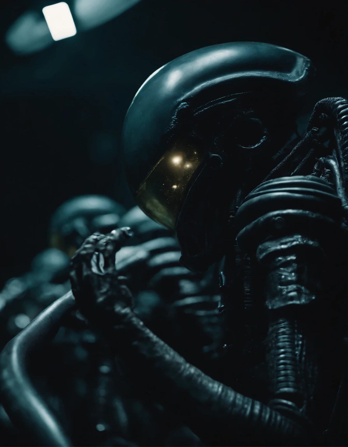 xenomorphes from the movie Aliens.