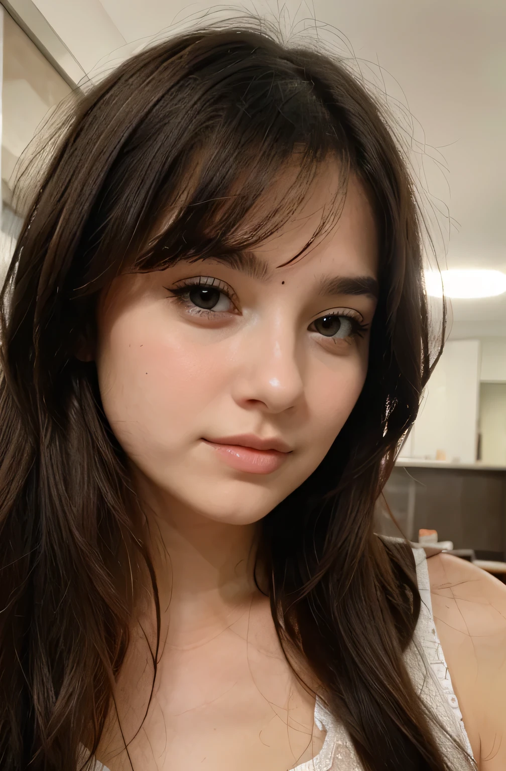 Beautiful girl  with really face 