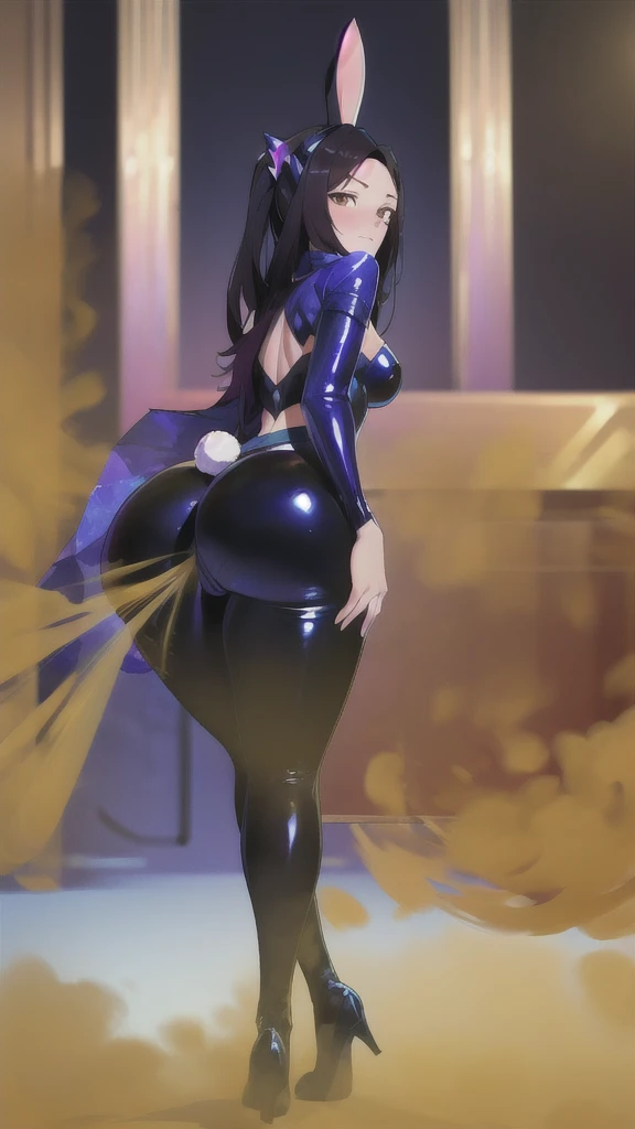 Mulher de costas olhando para tras, (( pintura a oleo )), corpo atletico, ((( quadris largos ))), ((( Lexus_Hanabi type booty ))), (( bunda enorme )), cabelos castanhos, ((Thicc)), grande bunda, ((((( calcinha branca ))))), ((cropped preto)), ((roupa curta)), roupa apertada, curvas acentuadas. ((seios enormes)), (( 12k Detalhamento )), , ((Visao de tras)), (( olhando para tras)) - ((((( Digital Painting - Style illustration of women posing for a pquenteo, artegerm and Genzoman, artgerm extremamente detalhado, Range Murata and artegerm, estilo artgerm, Modelo IG | artegerm, Wlop and artegerm, artegerm and Rossdraws, artegerm. anime illustration, quente, peitos grandes, quadris largos, coxas grossas )))))