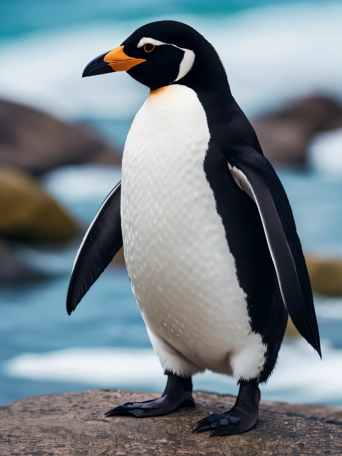 pinguin, ultra detailed, high quality, 8k resolution