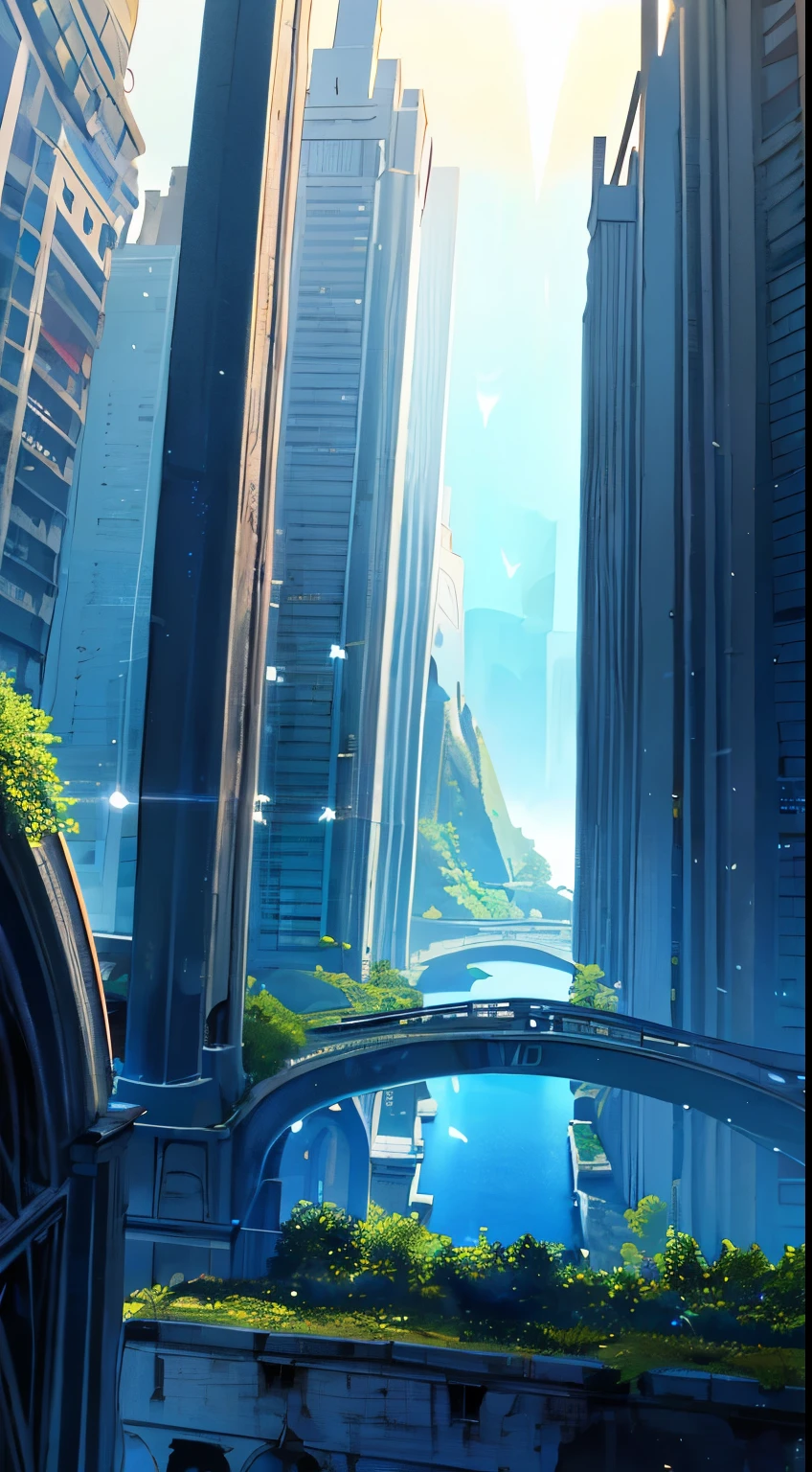 Masterpiece, High Quality, Ocean Forest, City, Fantastic Fantasy, Glowing Plants, Coral Viaduct, (Swarm of Glowing Jellyfish), (Shoal of Fish with Transparent Wings Flying in the Sky), Misty, Extreme Detail, Morning Light, Epic Composition, (Intricate Detail), (Intricate Design, Ultra Detail: 1.2), Art Station, (Masterpiece, Best Quality), Ultra HD, 32k ,castle,relic ,(Underworld),Underground --v 6