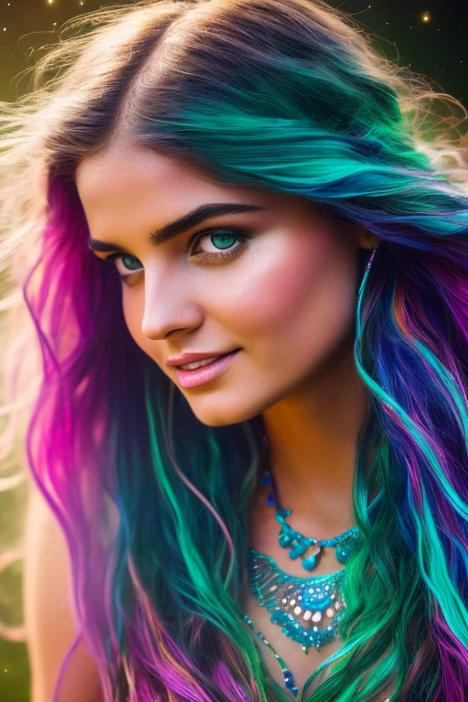 (best quality,4k,8k,highres,masterpiece:1.2),ultra-detailed,(realistic,photorealistic,photo-realistic:1.37),detailed girl portrait with intense eyes and lips, vibrant composition, vivid colors, dreamlike atmosphere, magical lighting, oil painting style, psychedelic theme, surreal elements, a sense of mystery, Peyote cactus silhouette in the background, flowing hair with intricate patterns, delicate facial features, mesmerizing gaze, glowing skin, enchanting smile, ethereal aura, glowing halo, vibrant colors melting and blending together, swirling patterns in the girl's dress, magical dust particles floating in the air, a feeling of psychedelic euphoria, trance-like state, spiritual connection with nature, otherworldly beauty, a sense of transformation and self-discovery, the essence of the mescaline experience captured on canvas.
