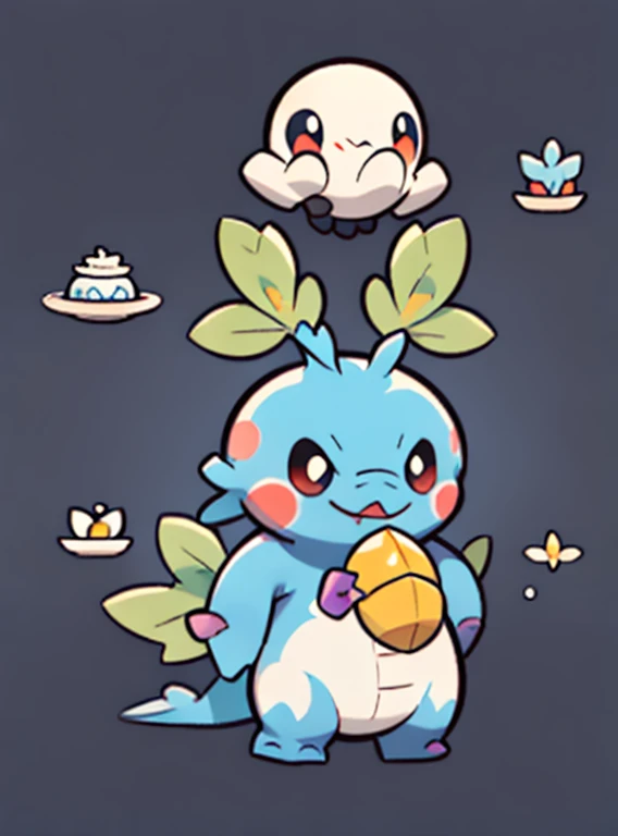 (obra de arte), melhor qualidade, high resolution, Altamente detalhado, fundo detalhado, perfect lighting,((( 1 machomp , phanpy, gachomp, Pokémon )))