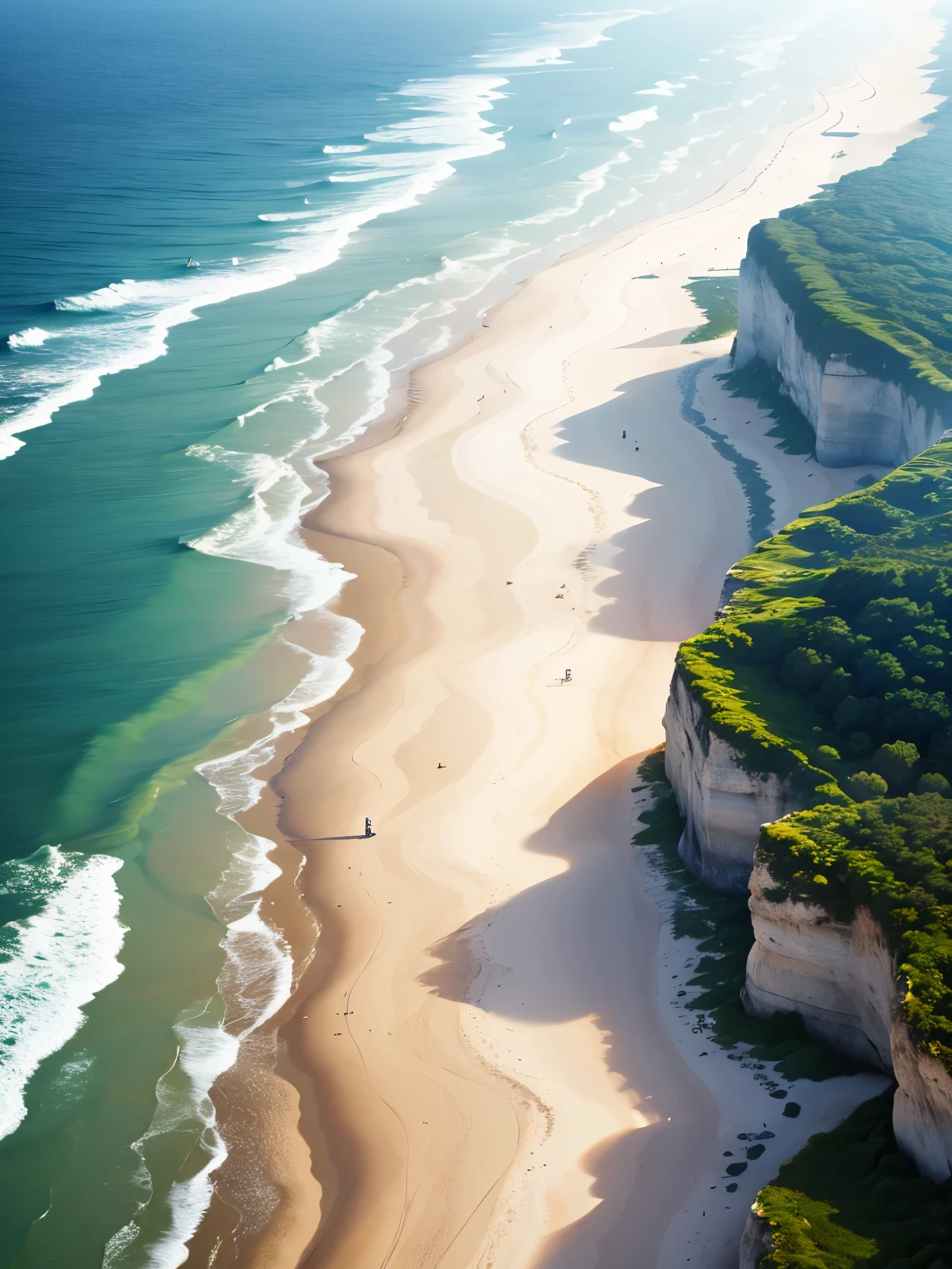 beach, ultra detailed, high quality, 8k resolution