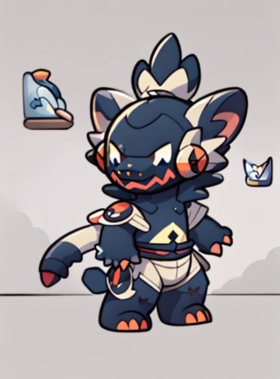 (obra de arte), melhor qualidade, high resolution, Altamente detalhado, fundo detalhado, perfect lighting,((( 1 machomp , phanpy, gachomp, Pokémon )))