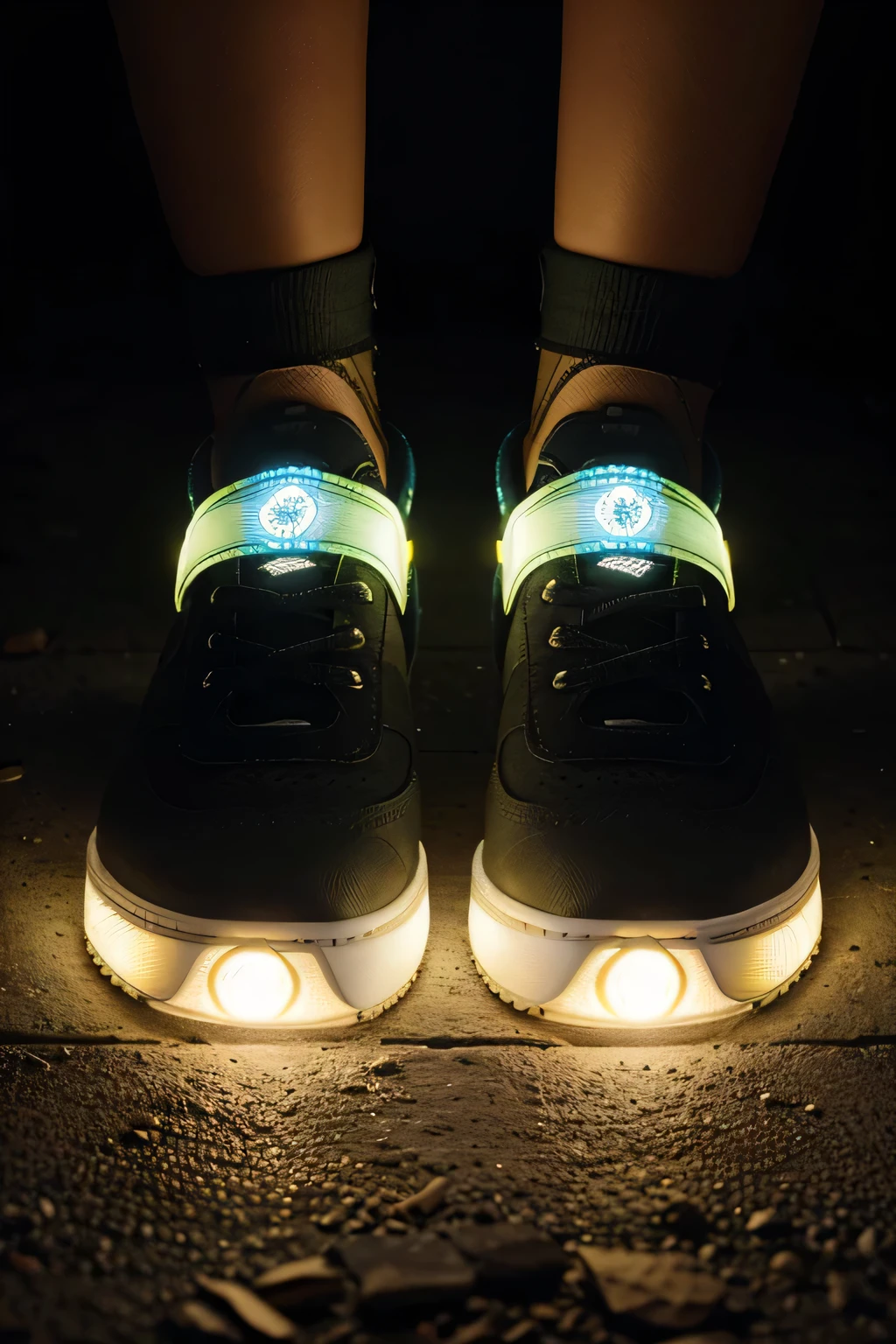 "Crea una imagen digital que represente cordones biodegradables reflectarios, made from Piñatex, con las siguientes especificaciones: each cord must be 10 cm long and 1 millimeter thick. Los cordones deben ser finos, detailed and perfect in its representation. El foco principal de la imagen debe ser en los cordones, destacando su textura y brillo reflectante bajo la luz natural, de manera que irradien el espacio circundante. La paleta de colores debe estar compuesta principalmente por tonos naturales, with emphasis on the light reflections of the laces."