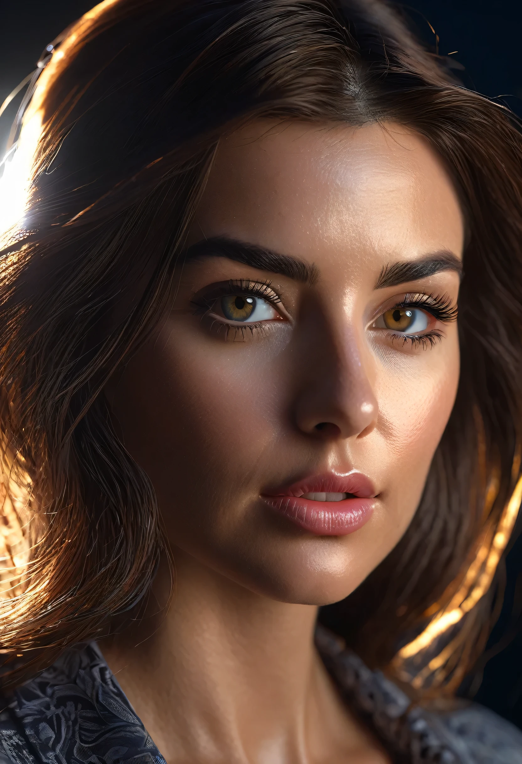 woman, ambient mysterious light, hyper detailed, highly detailed, insanely detailed, beautiful, realistic, stunning, perfect lighting, mind blowing, award winning