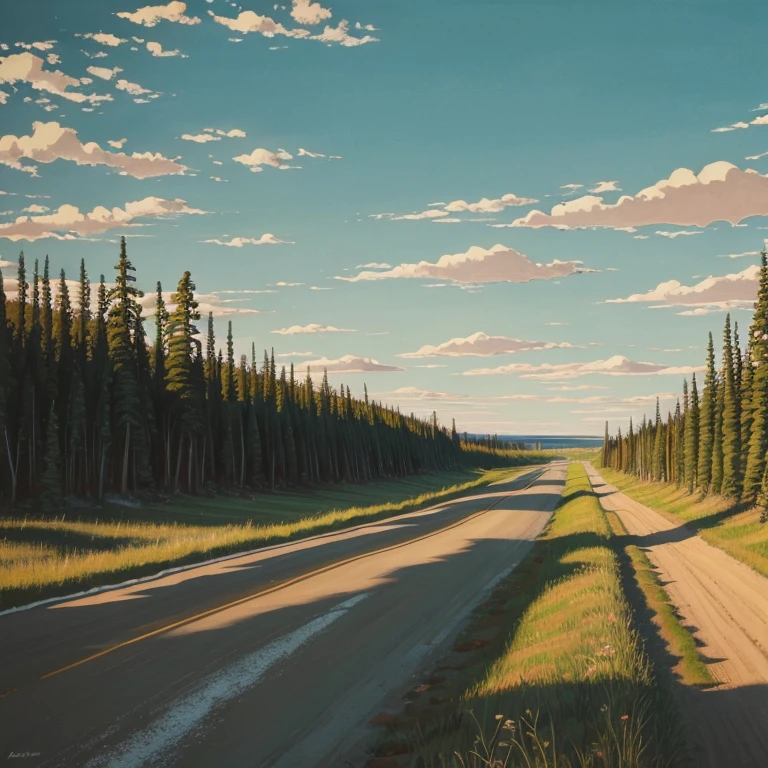 Saskatchewan painted by the Group of Seven artists.